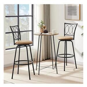 JCP Home Kendall Adjustable Height Bar Stool with Swivel Seat